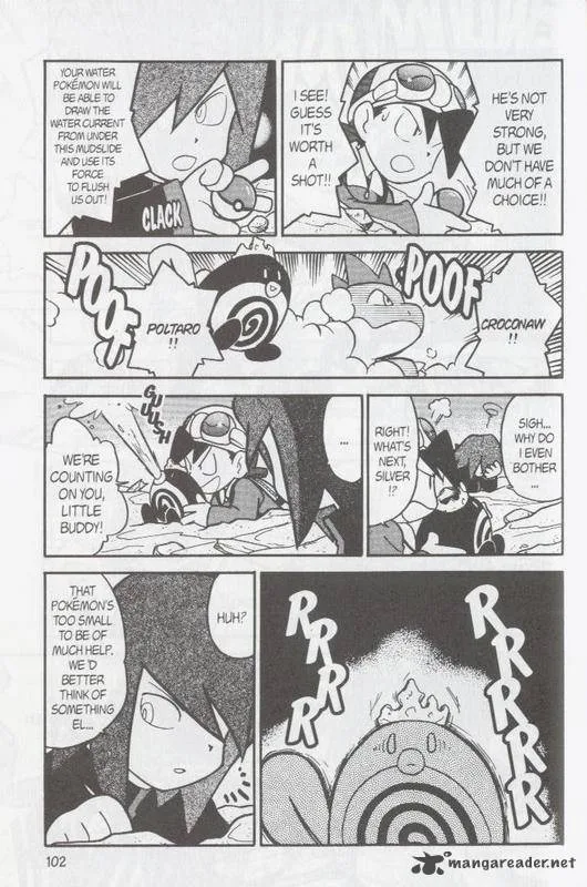 Pokemon Adventures Chapter 102 page 23