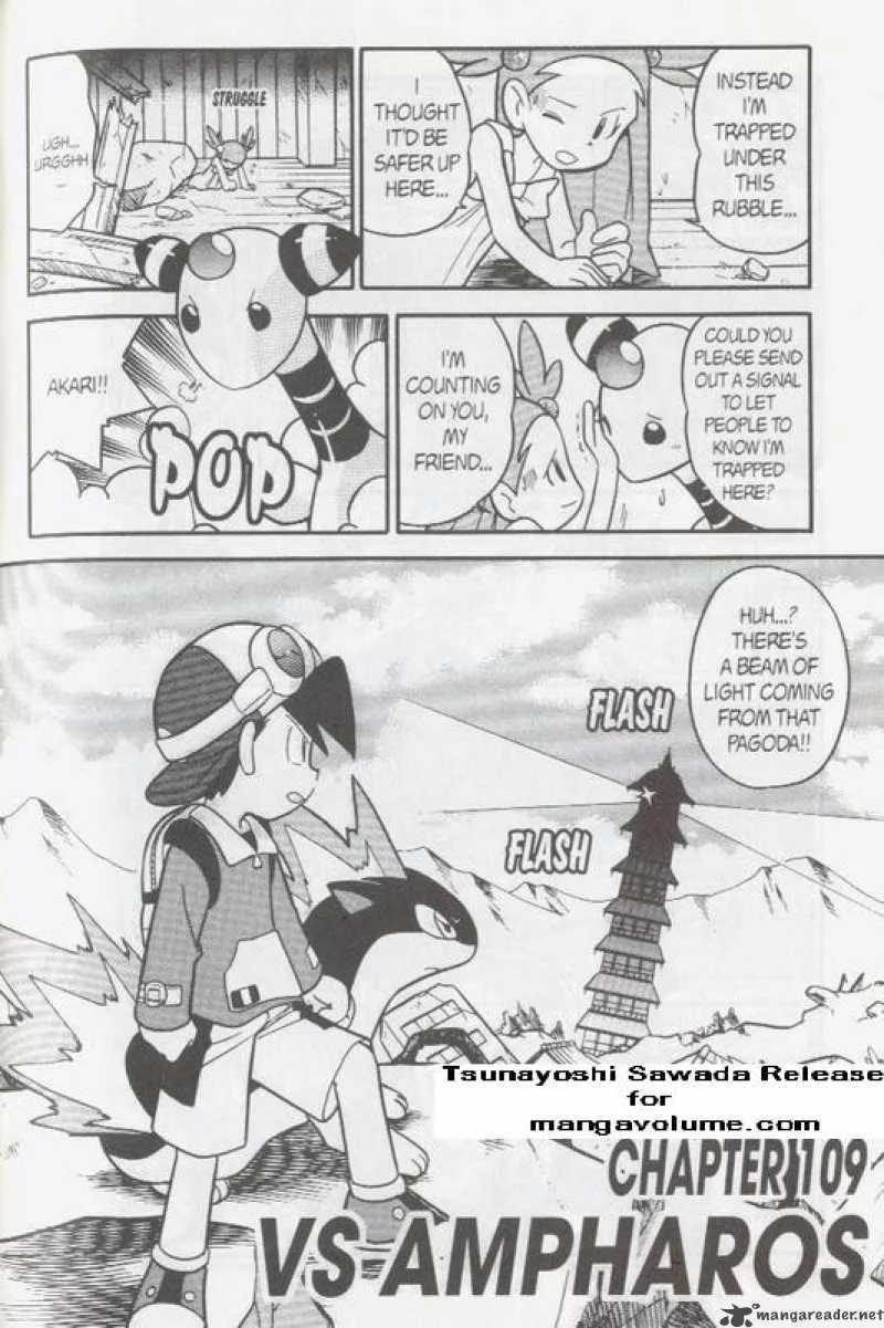Pokemon Adventures Chapter 109 page 1