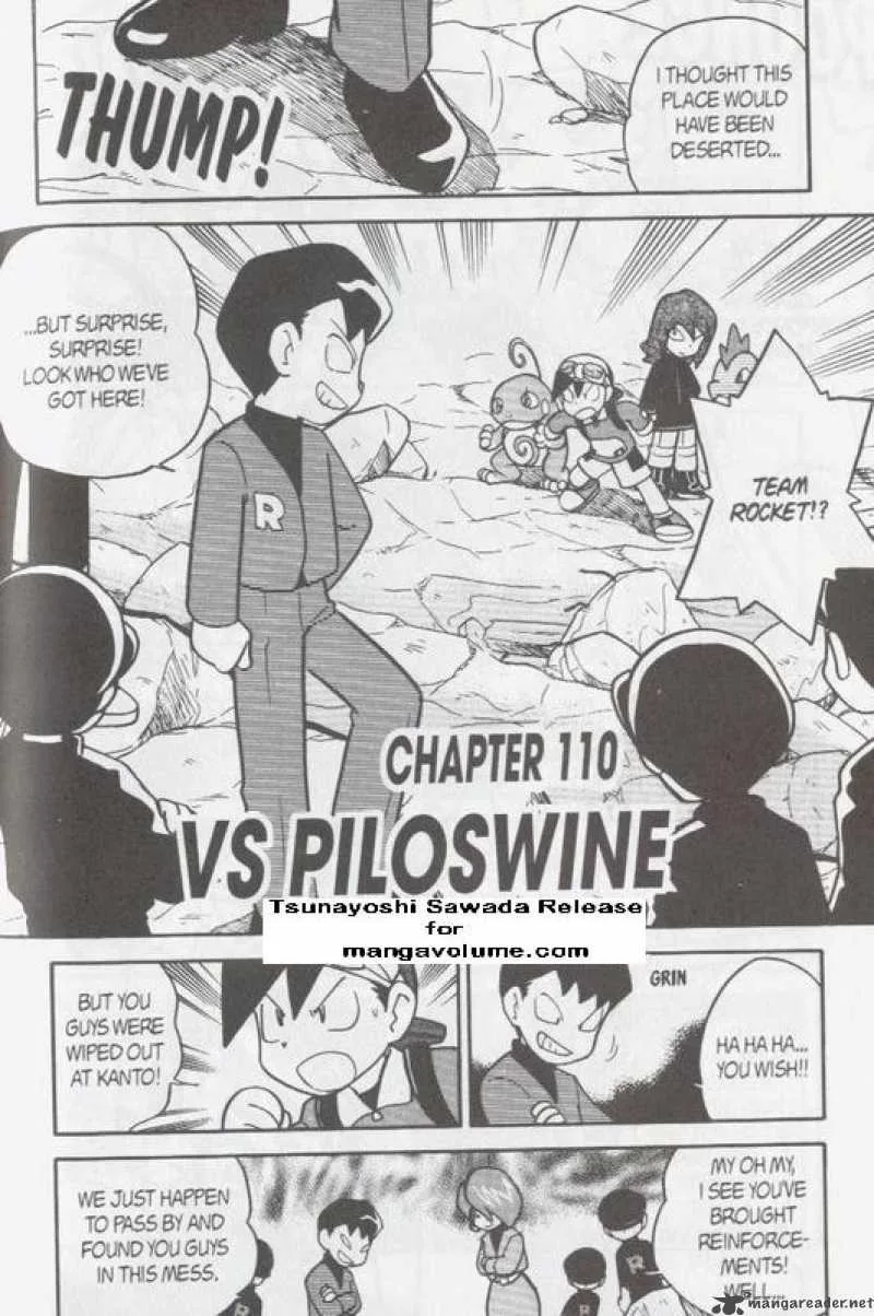 Pokemon Adventures Chapter 110 page 1