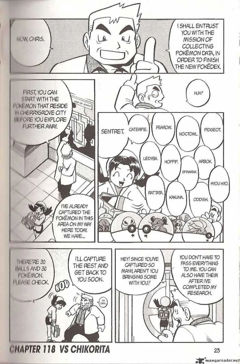 Pokemon Adventures Chapter 117 page 20