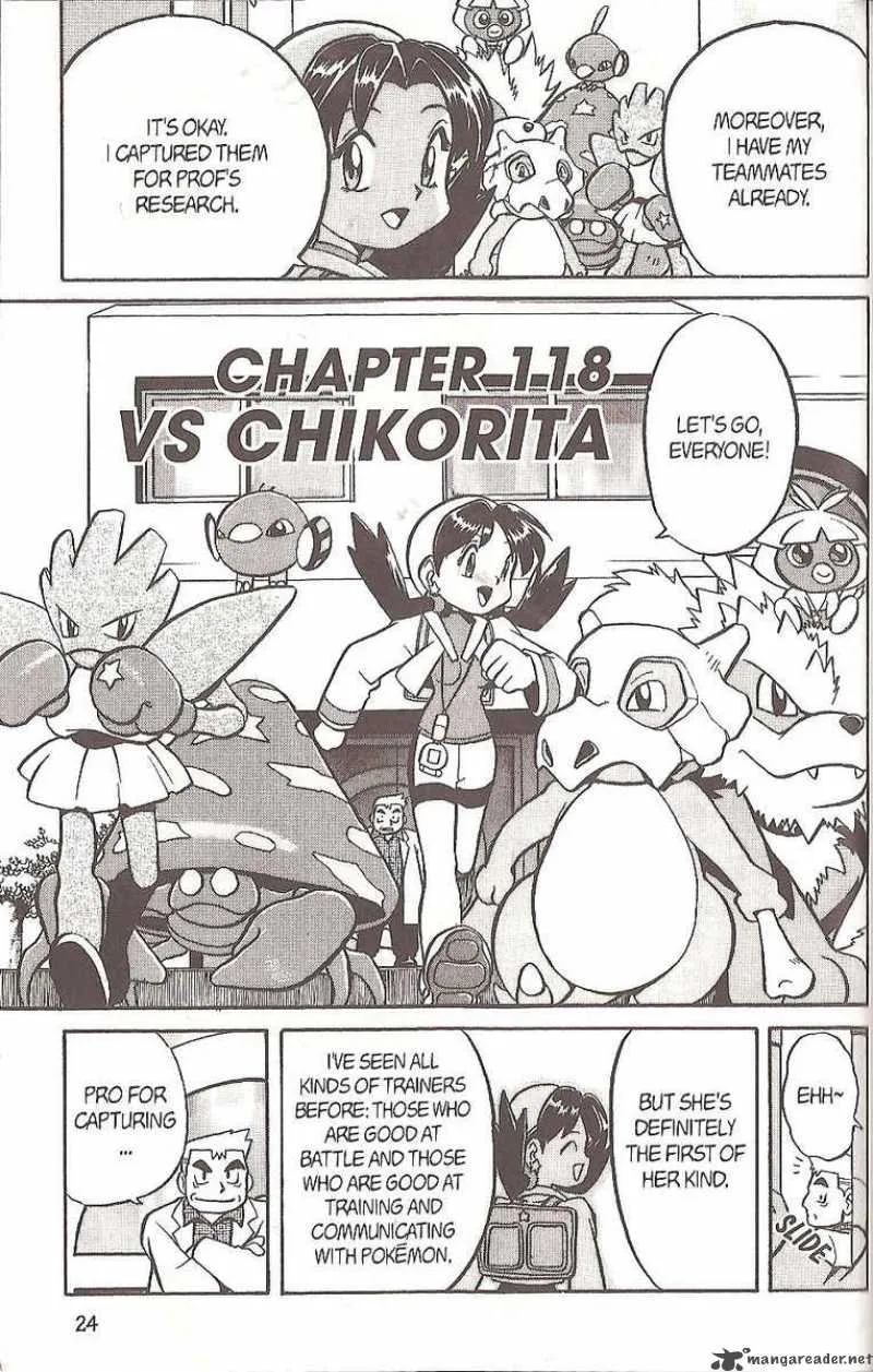 Pokemon Adventures Chapter 118 page 1