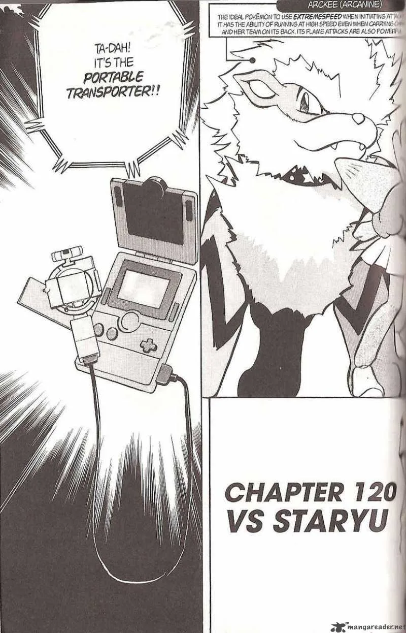 Pokemon Adventures Chapter 120 page 1