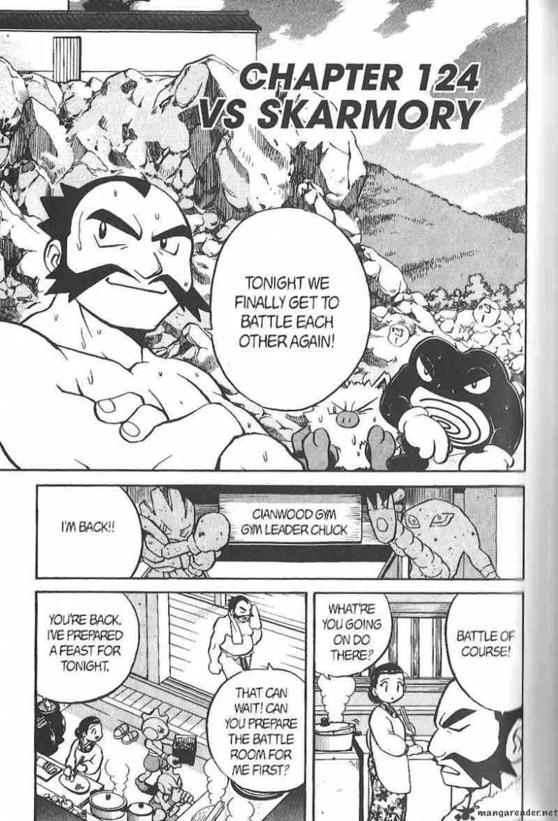Pokemon Adventures Chapter 124 page 1