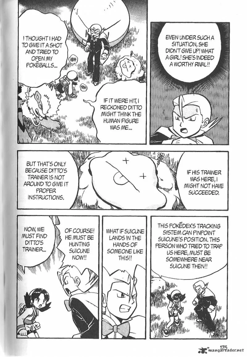 Pokemon Adventures Chapter 128 page 4