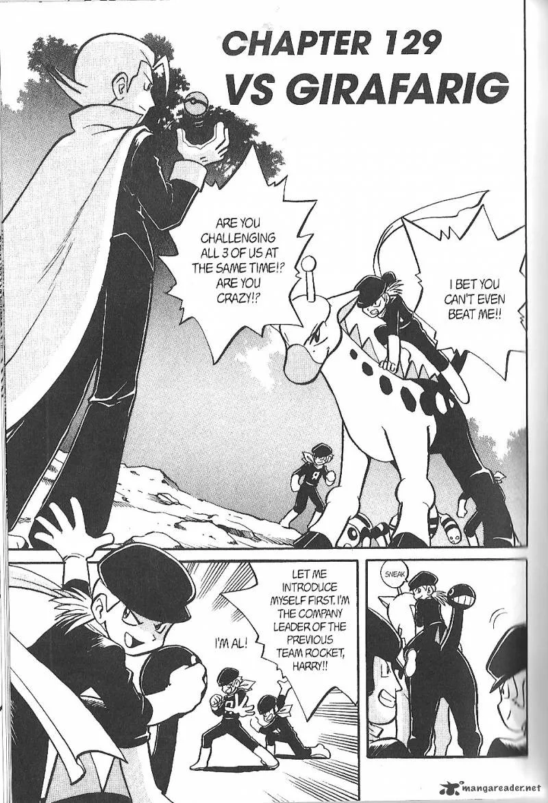 Pokemon Adventures Chapter 129 page 1