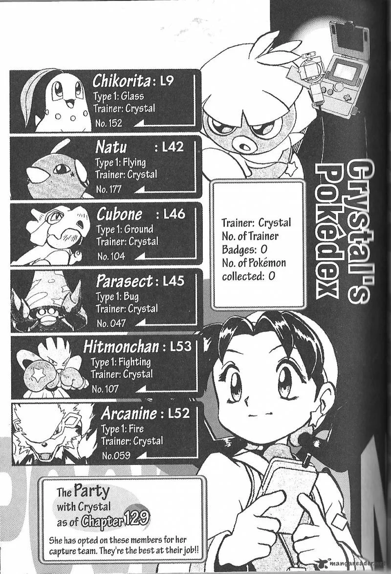 Pokemon Adventures Chapter 129 page 17