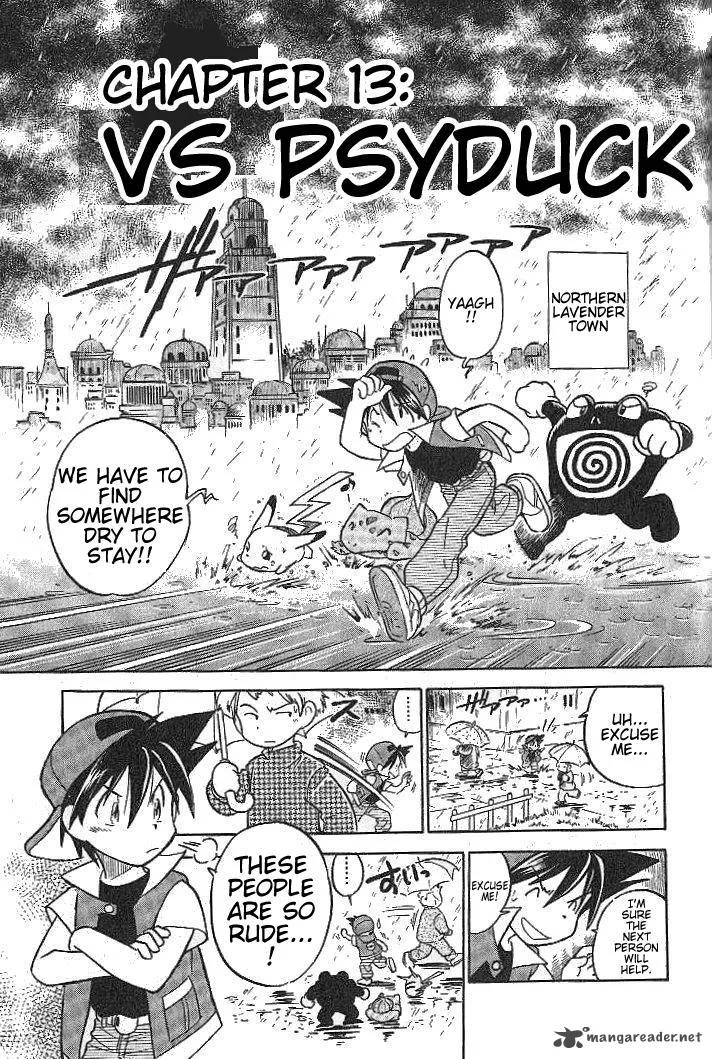 Pokemon Adventures Chapter 13 page 1
