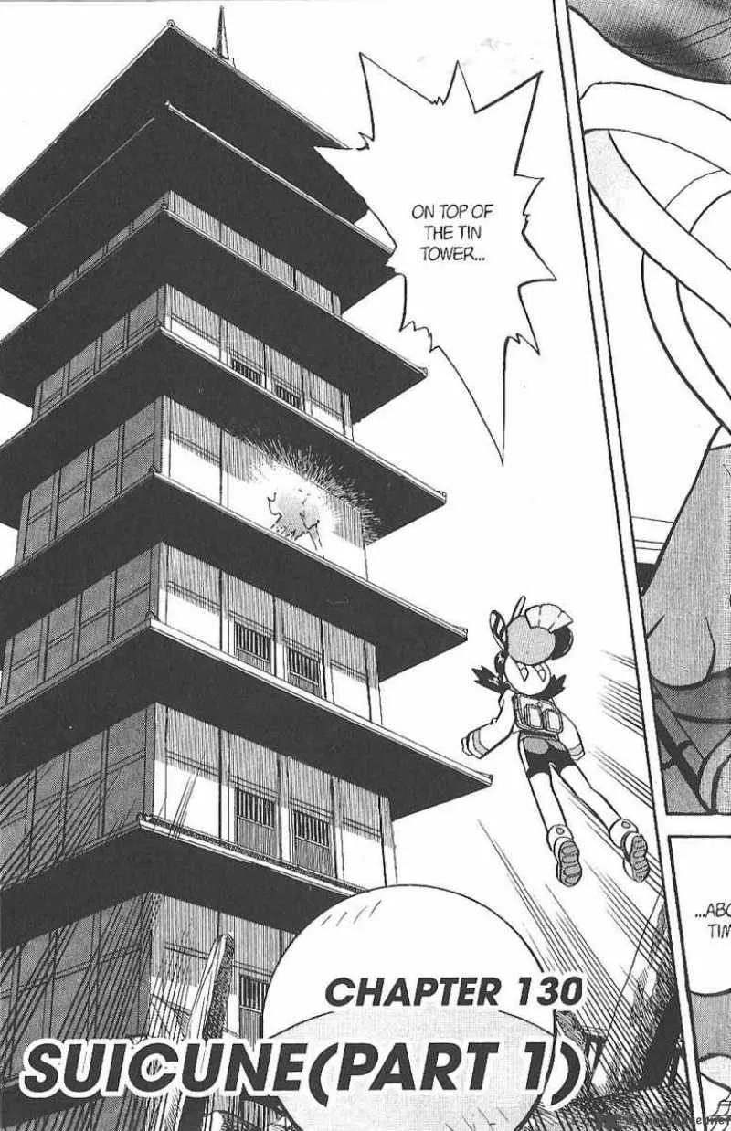 Pokemon Adventures Chapter 130 page 10