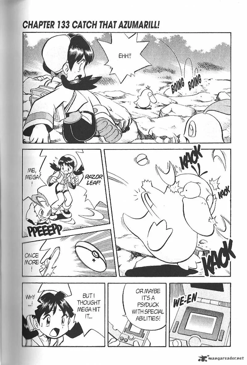 Pokemon Adventures Chapter 132 page 14