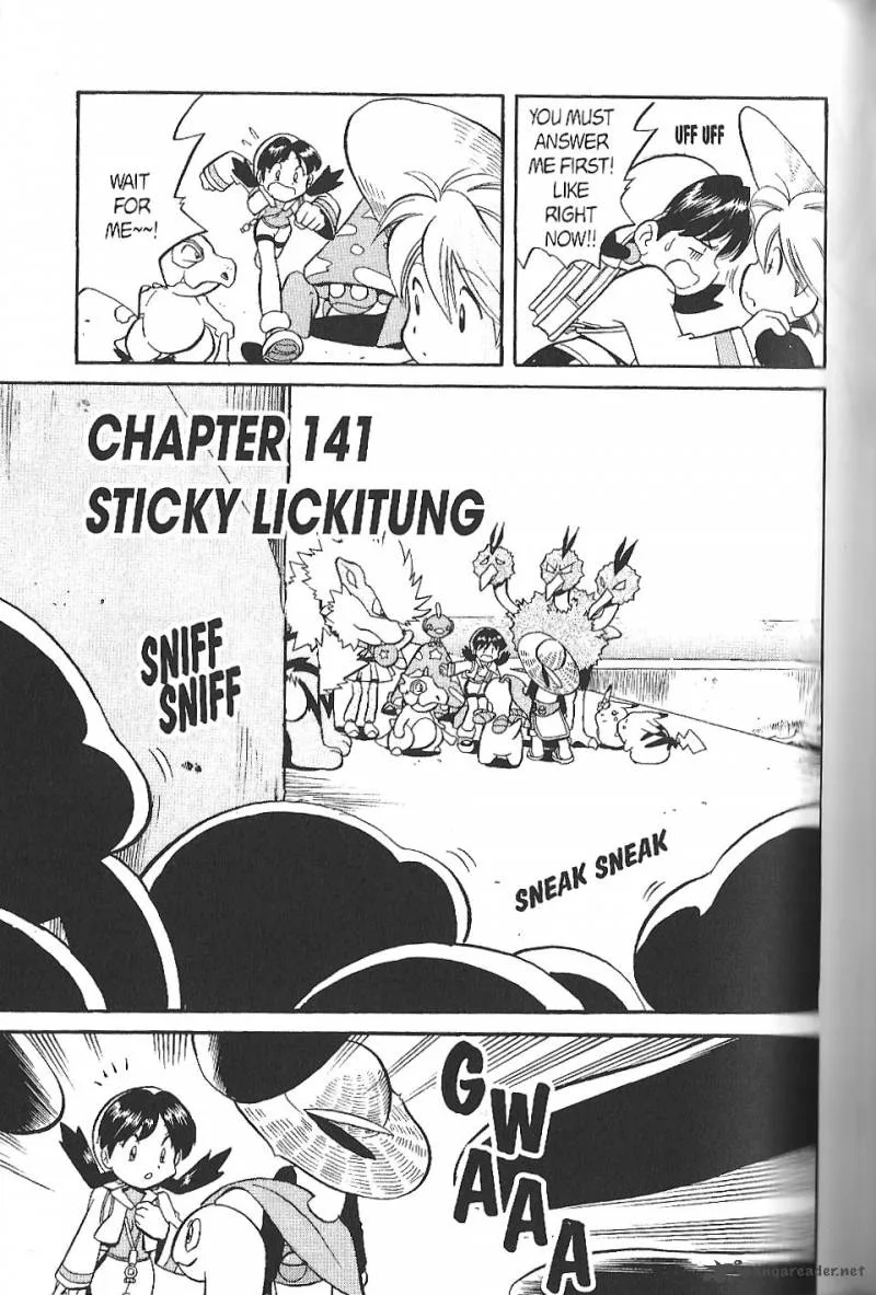 Pokemon Adventures Chapter 141 page 3