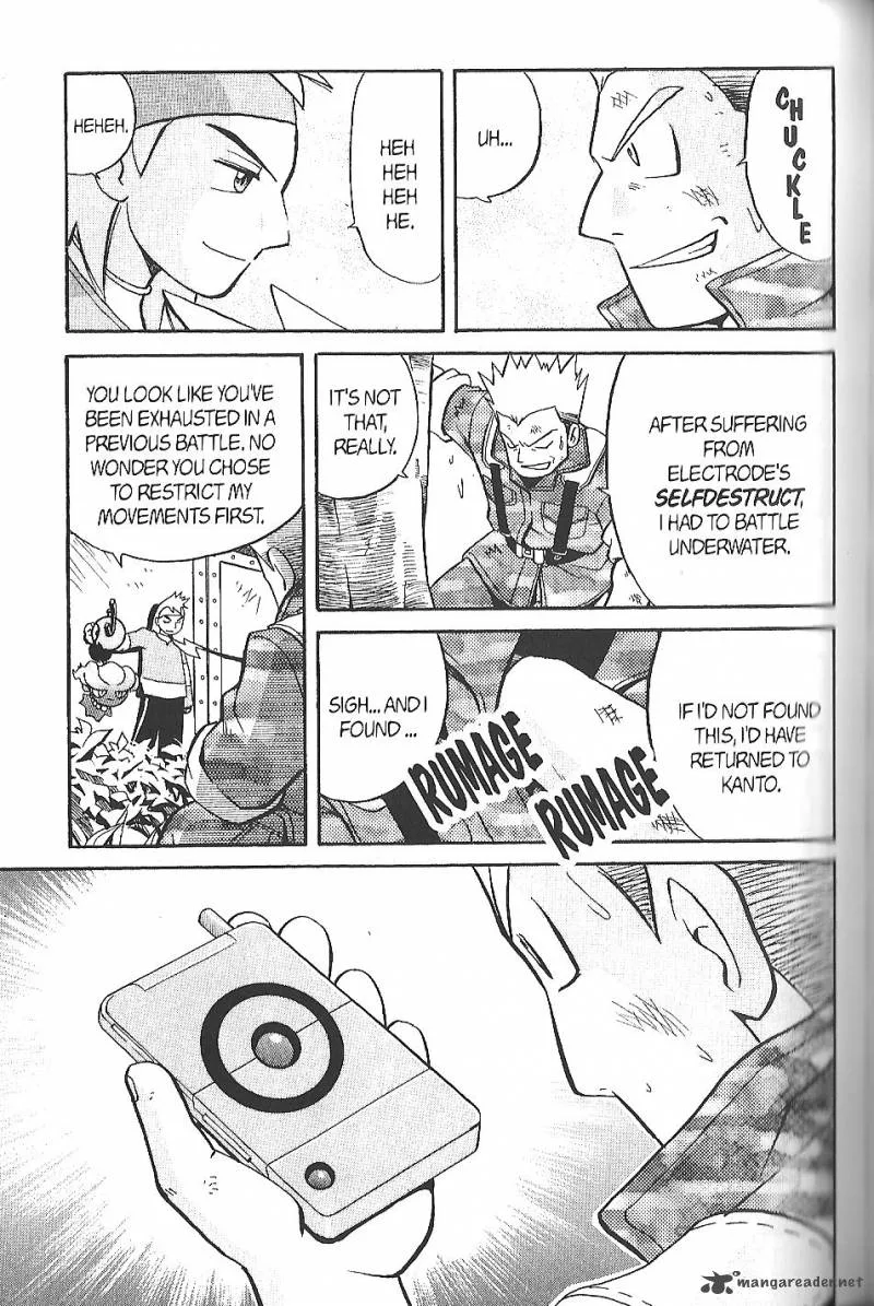 Pokemon Adventures Chapter 141 page 15