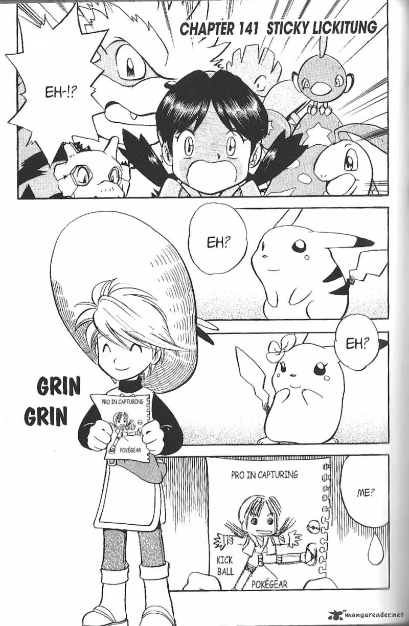 Pokemon Adventures Chapter 141 page 1