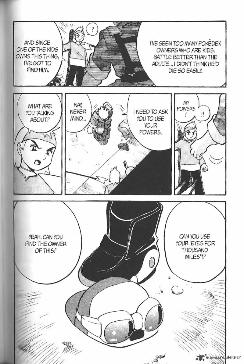 Pokemon Adventures Chapter 141 page 16