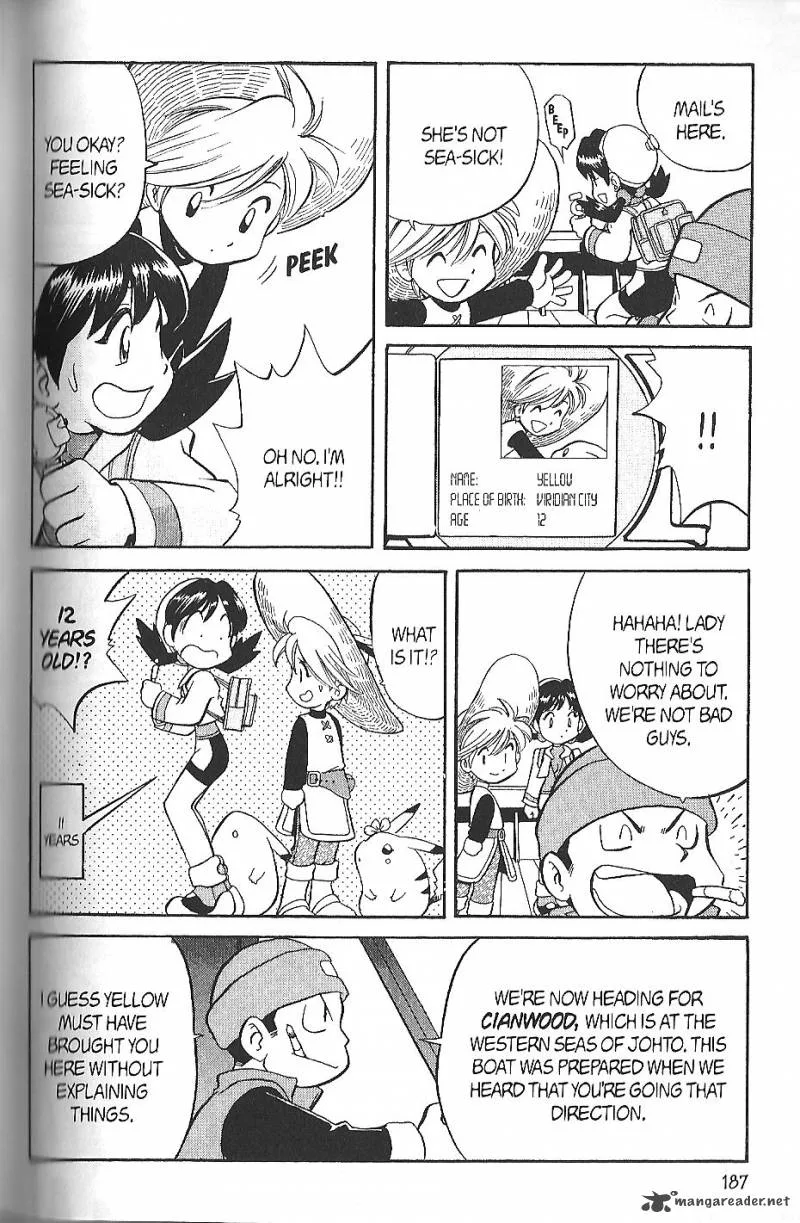 Pokemon Adventures Chapter 142 page 6
