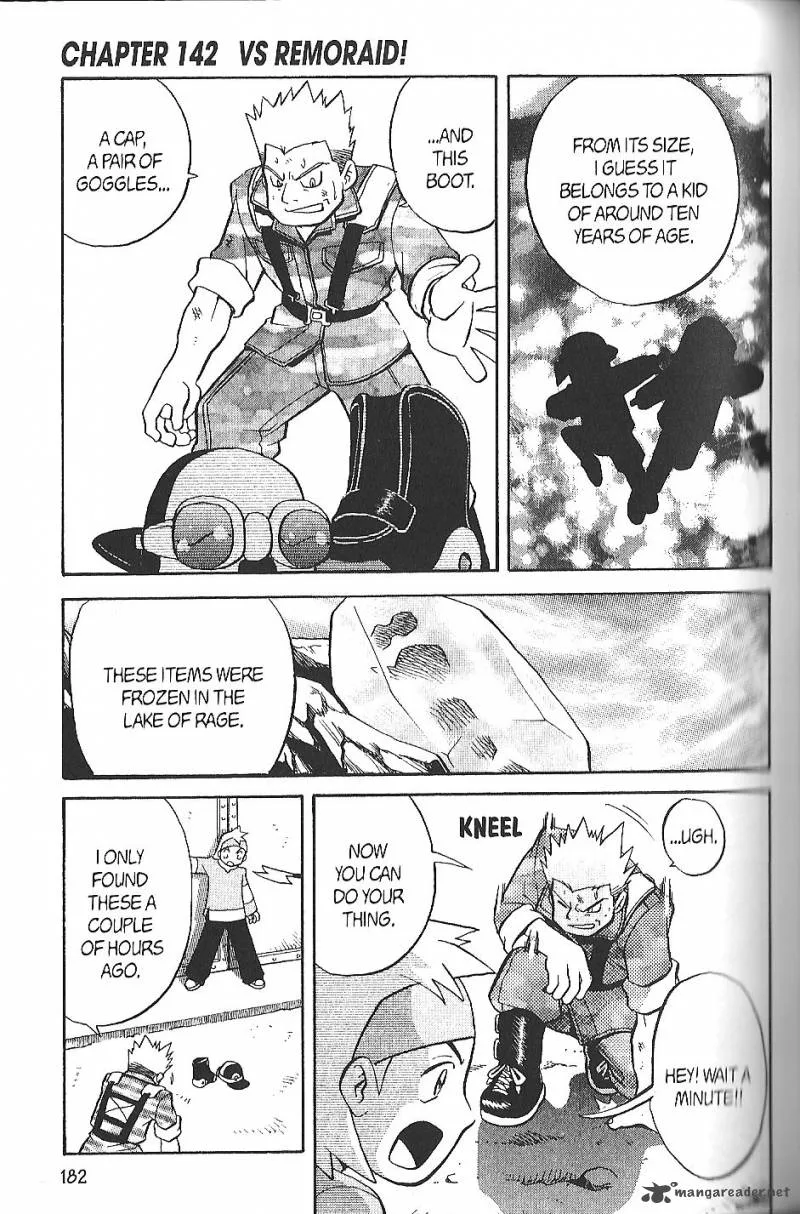 Pokemon Adventures Chapter 142 page 1