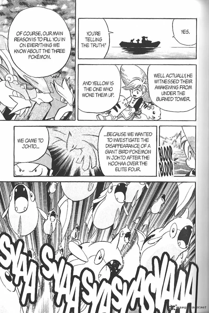 Pokemon Adventures Chapter 142 page 7