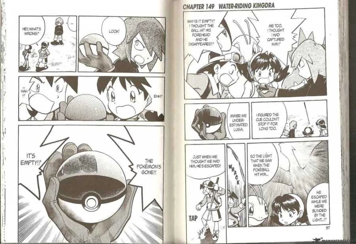 Pokemon Adventures Chapter 148 page 7