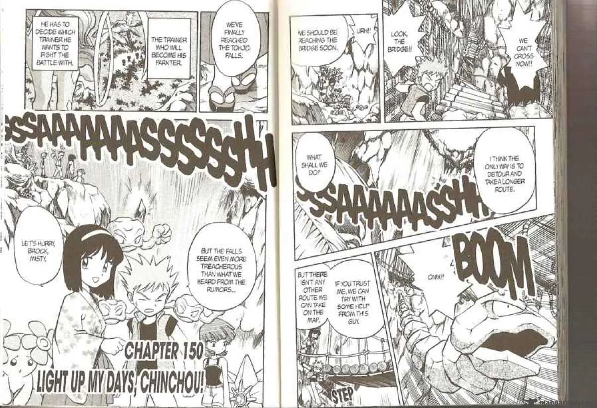 Pokemon Adventures Chapter 150 page 1