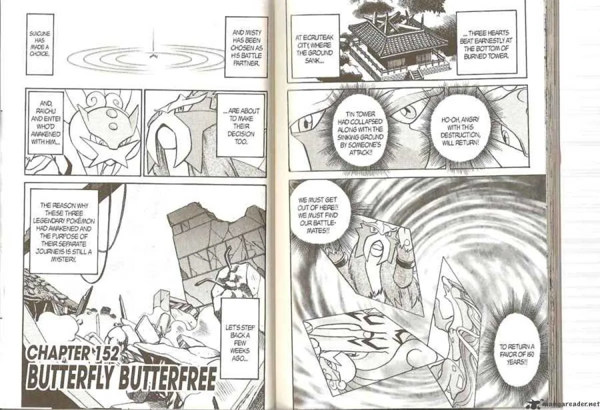 Pokemon Adventures Chapter 152 page 1
