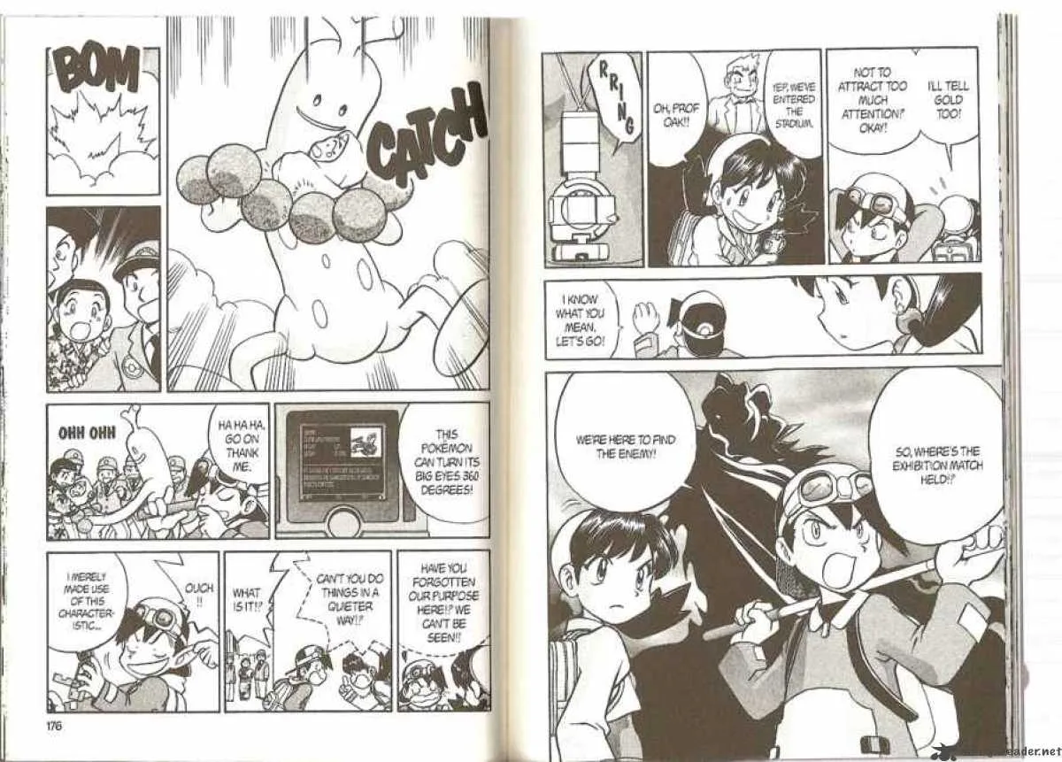 Pokemon Adventures Chapter 154 page 4