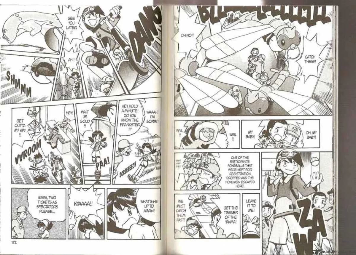 Pokemon Adventures Chapter 154 page 2