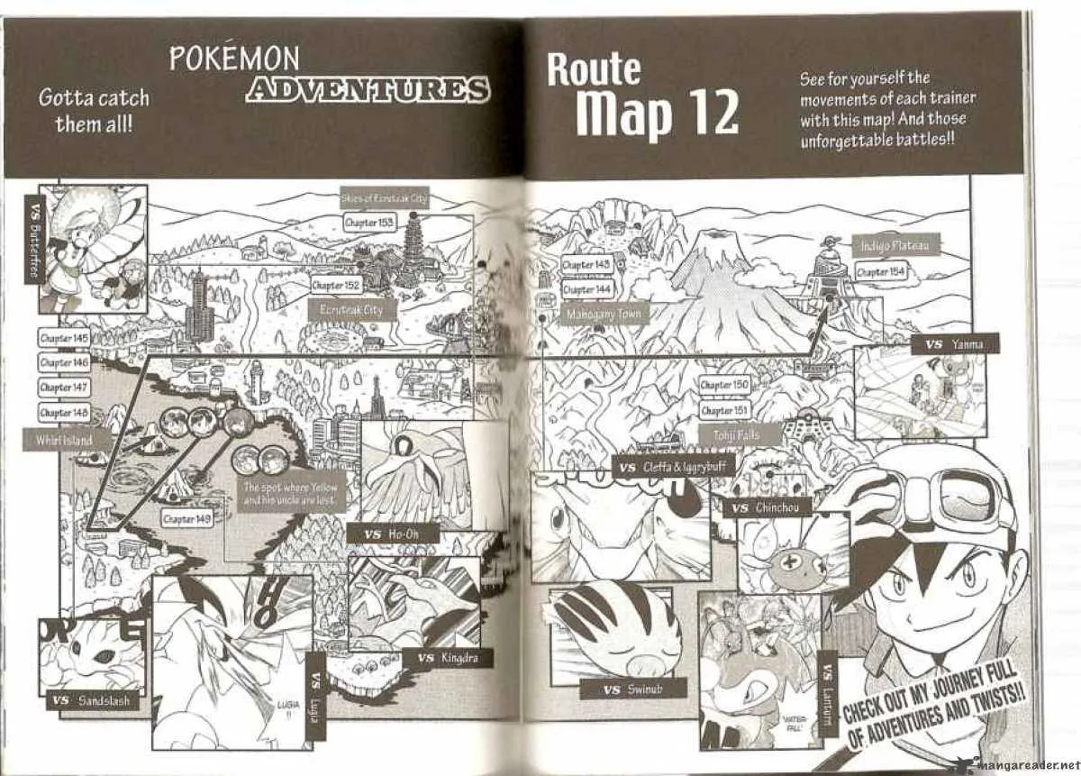 Pokemon Adventures Chapter 154 page 13