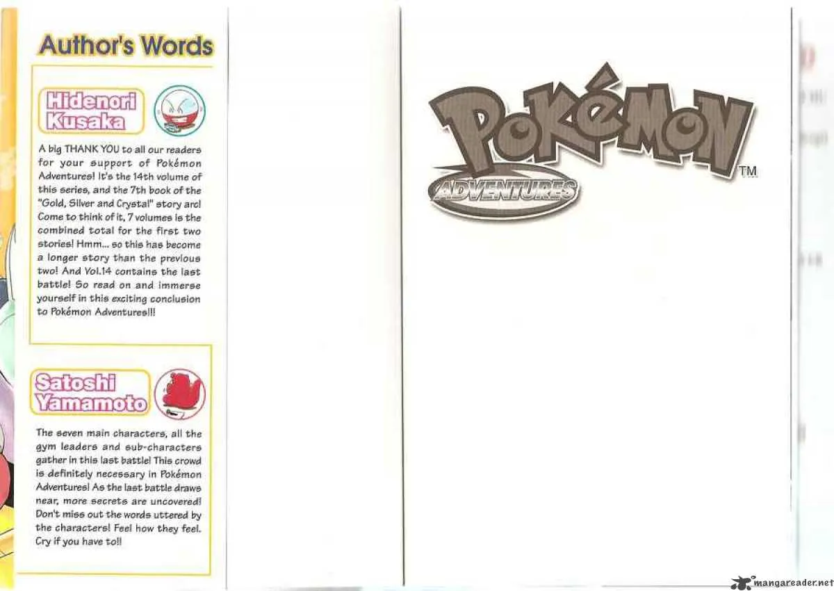Pokemon Adventures Chapter 167 page 2