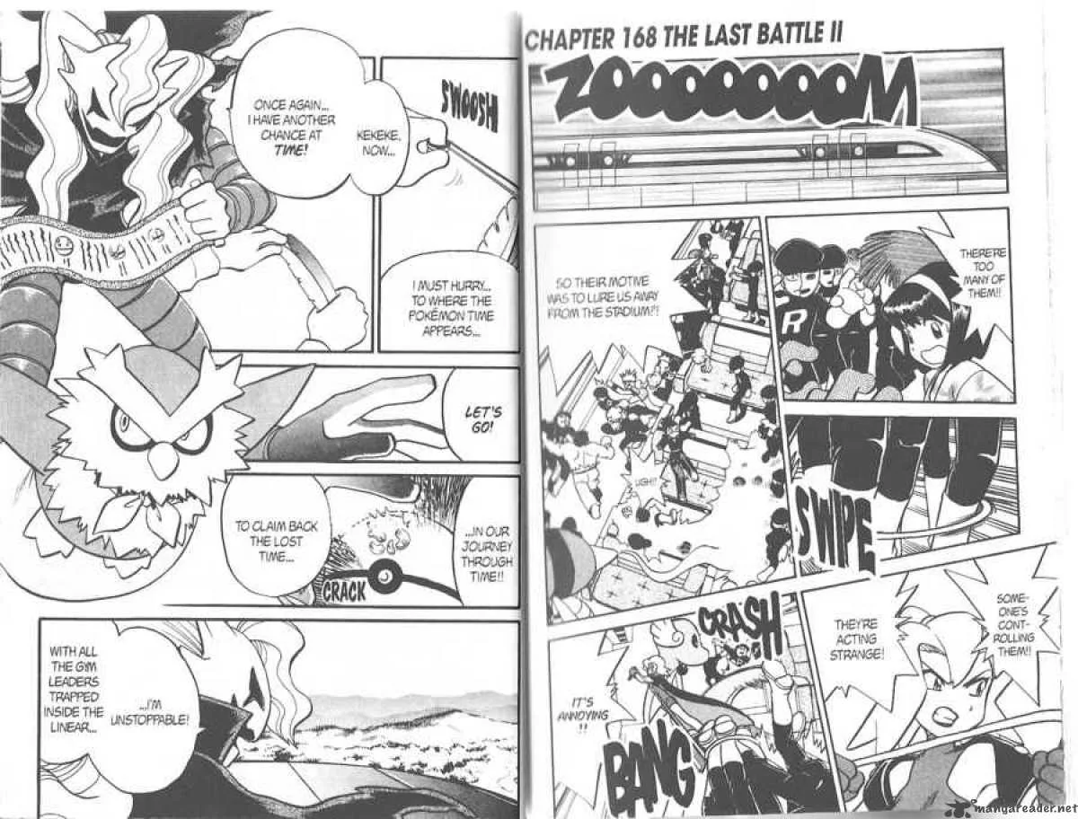 Pokemon Adventures Chapter 167 page 11