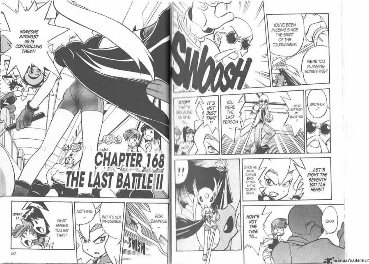 Pokemon Adventures Chapter 168 page 1