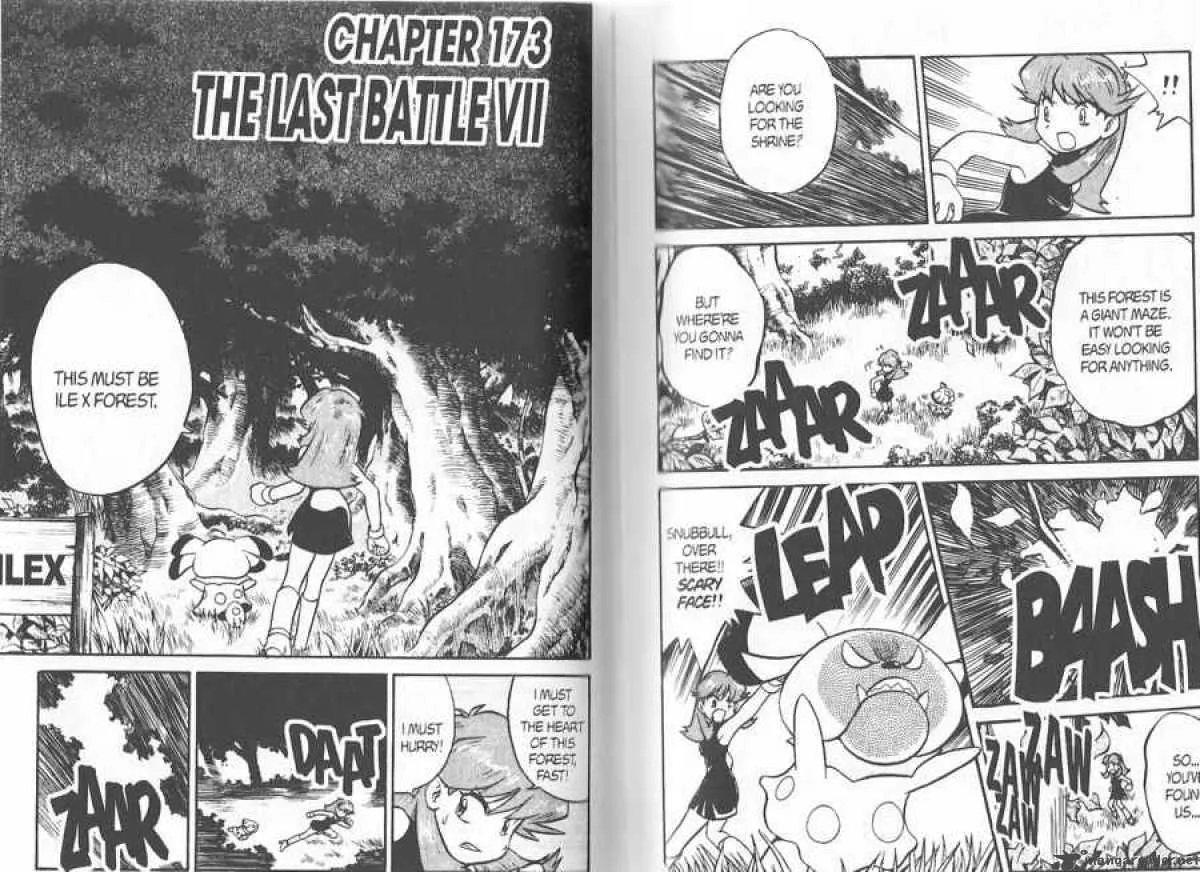 Pokemon Adventures Chapter 173 page 1