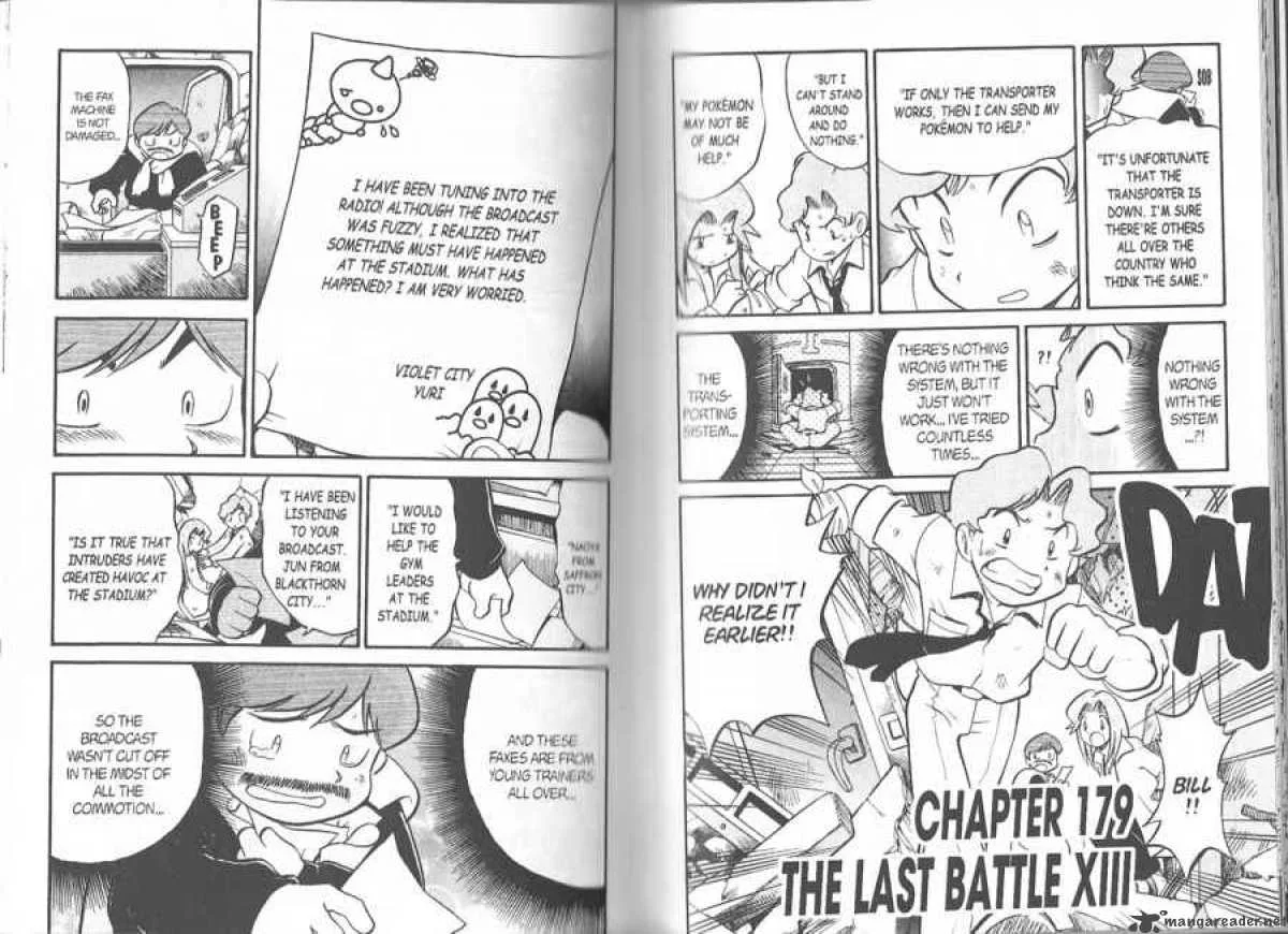 Pokemon Adventures Chapter 178 page 13
