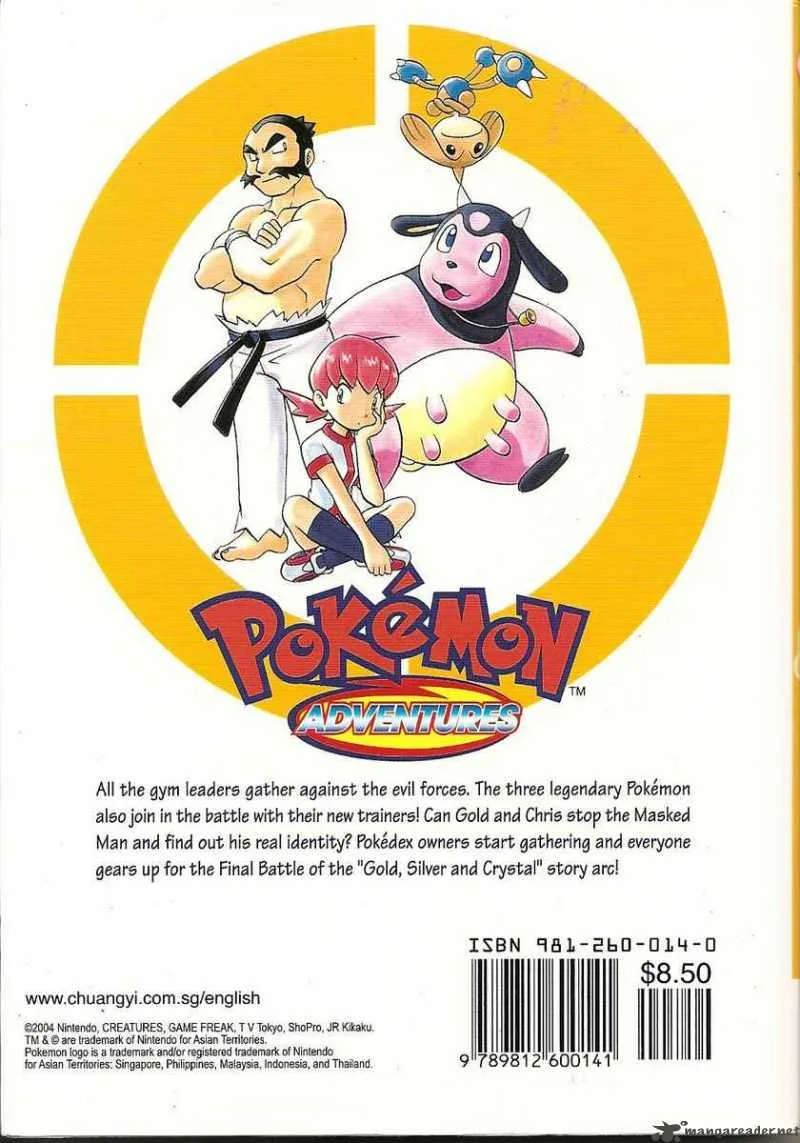 Pokemon Adventures Chapter 179 page 19