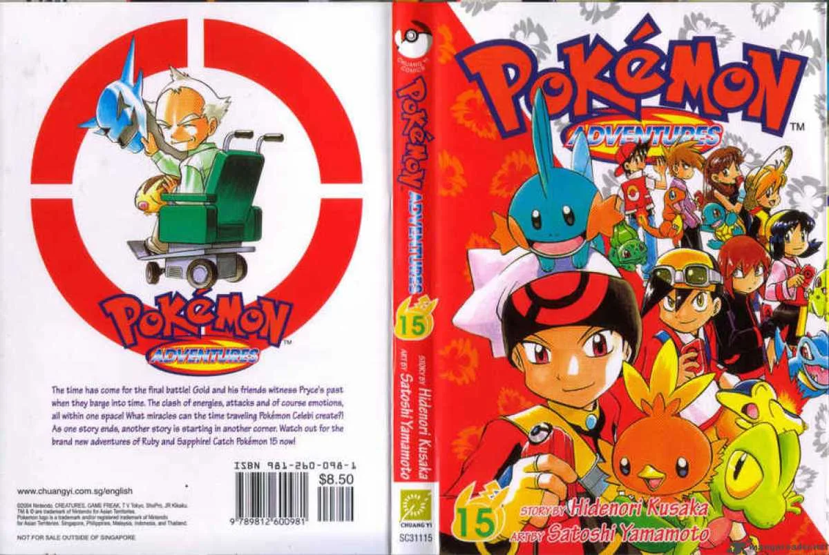 Pokemon Adventures Chapter 180 page 3