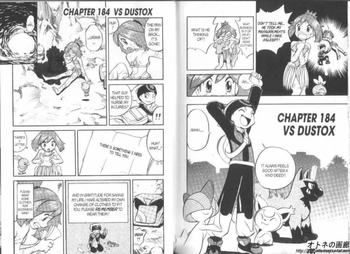 Pokemon Adventures Chapter 184 page 1