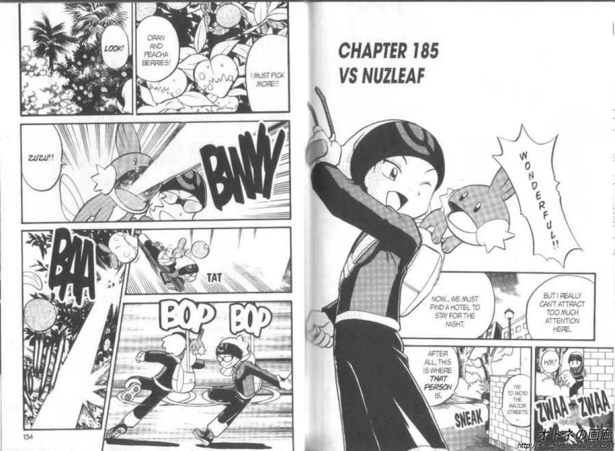 Pokemon Adventures Chapter 185 page 1