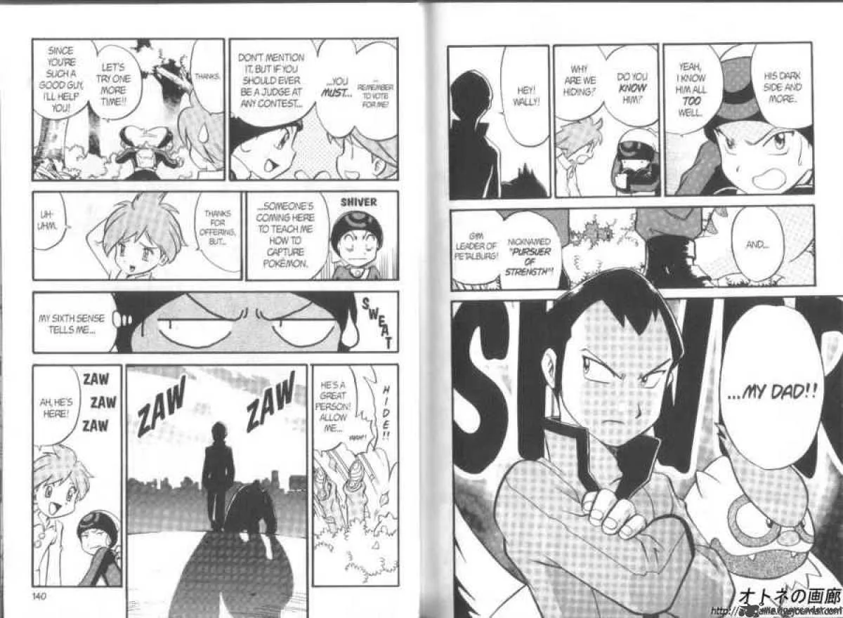 Pokemon Adventures Chapter 185 page 4