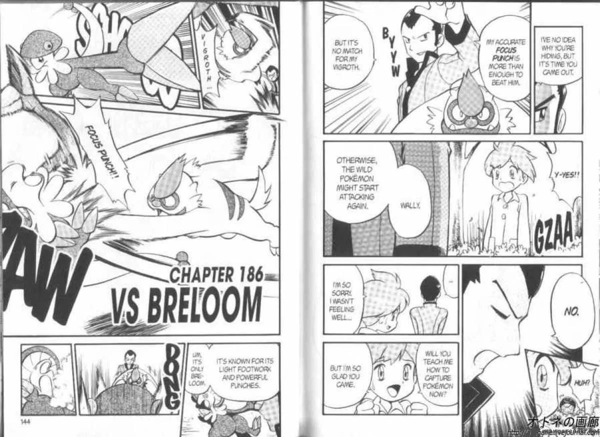 Pokemon Adventures Chapter 186 page 1