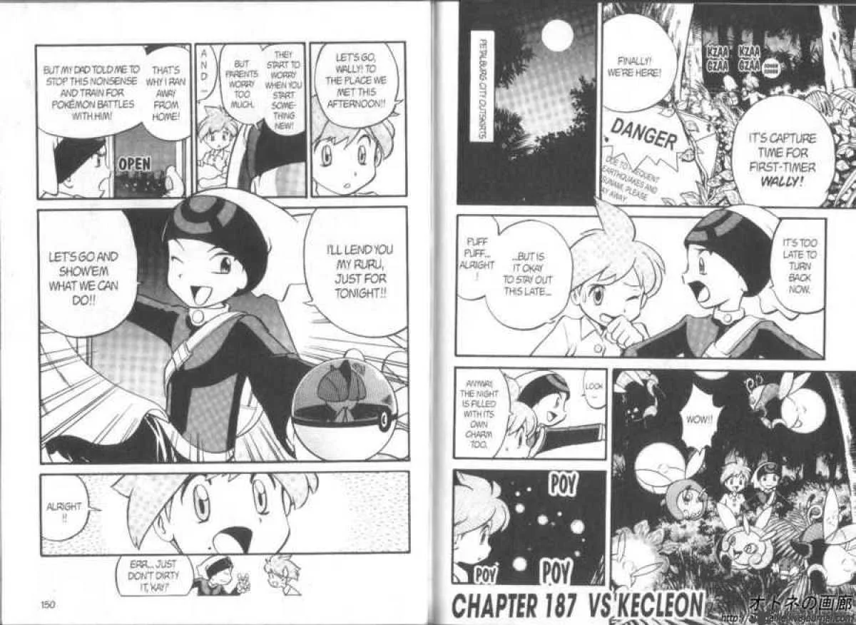 Pokemon Adventures Chapter 186 page 4