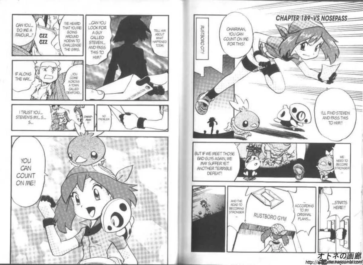 Pokemon Adventures Chapter 189 page 7