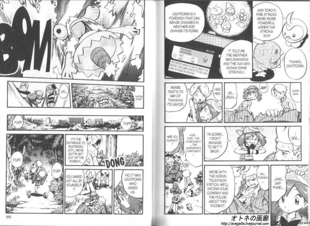 Pokemon Adventures Chapter 189 page 6