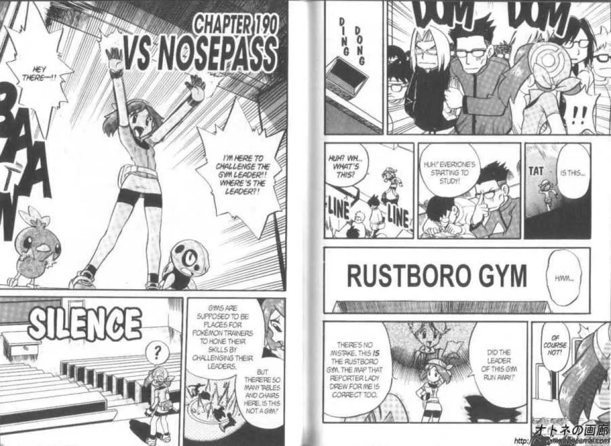 Pokemon Adventures Chapter 190 page 1