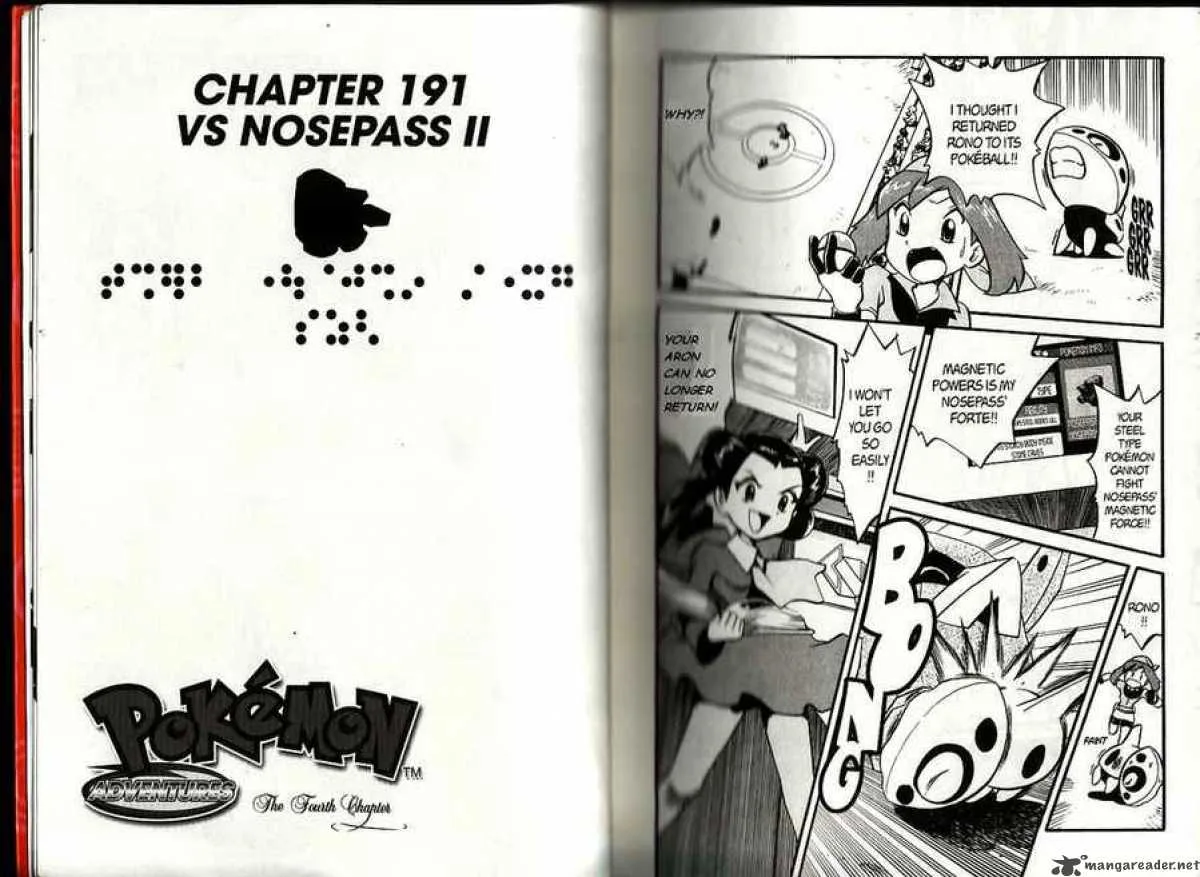 Pokemon Adventures Chapter 191 page 1