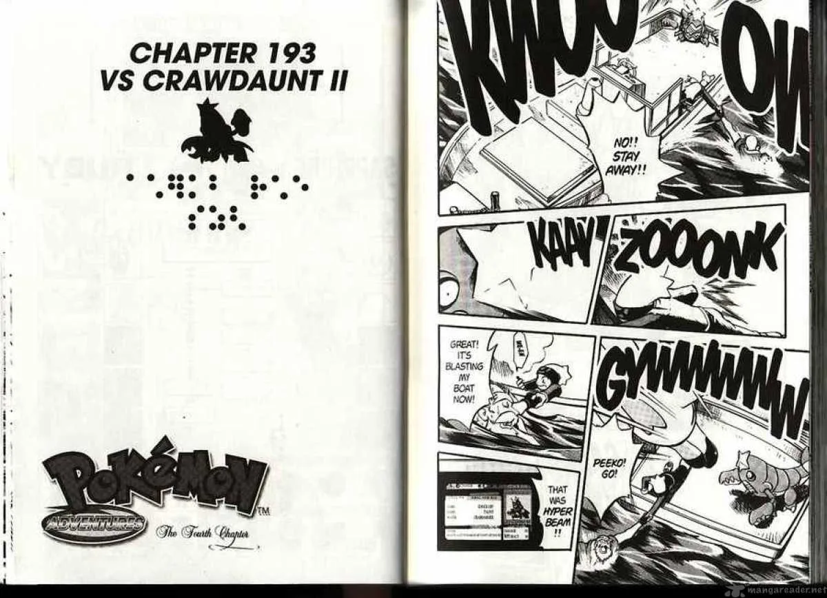 Pokemon Adventures Chapter 193 page 1