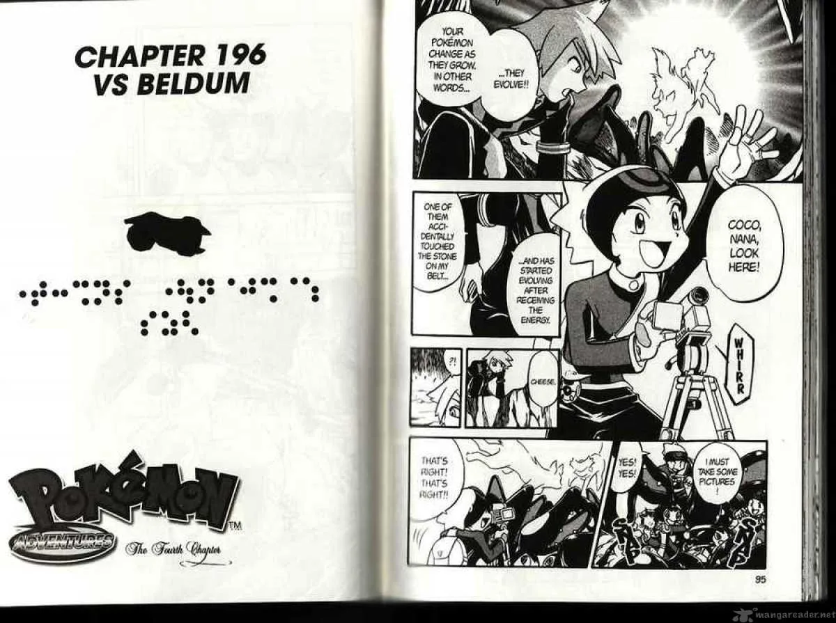 Pokemon Adventures Chapter 196 page 1