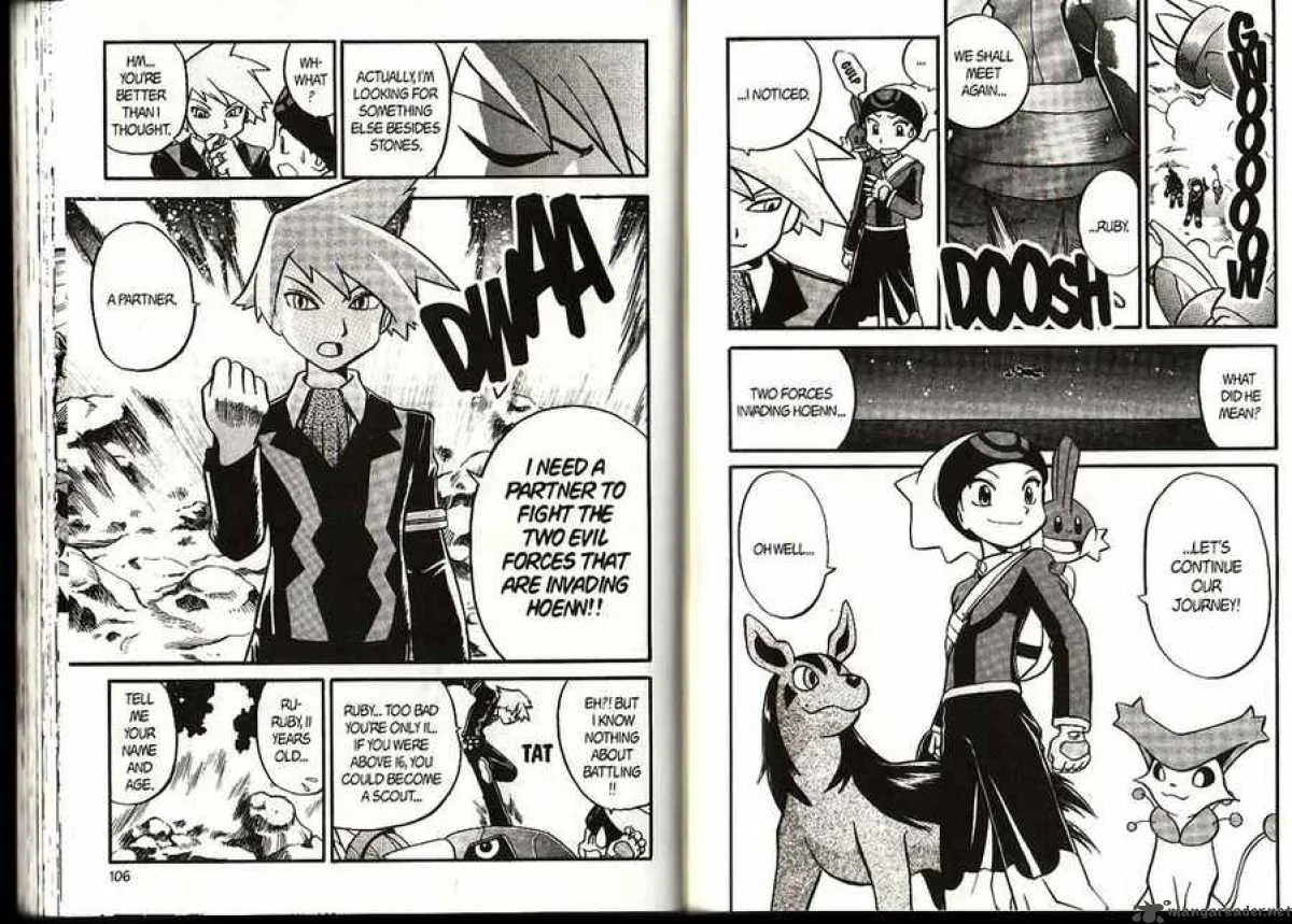 Pokemon Adventures Chapter 196 page 7