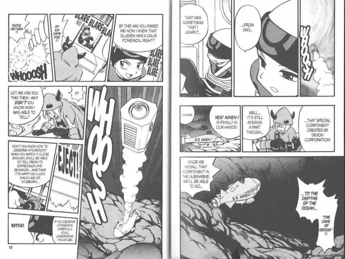 Pokemon Adventures Chapter 202 page 11