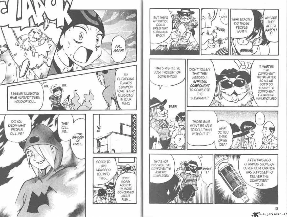 Pokemon Adventures Chapter 202 page 8