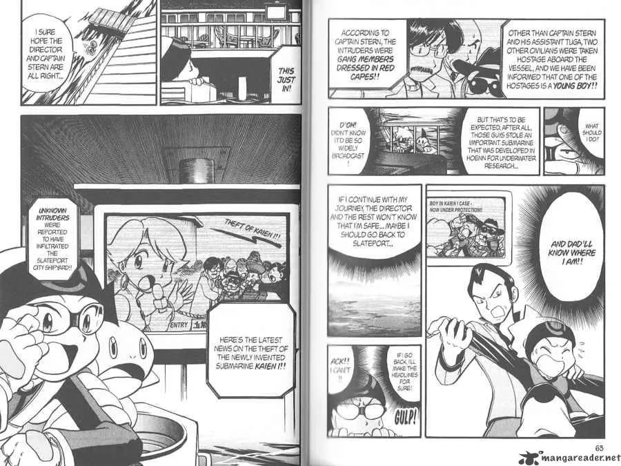 Pokemon Adventures Chapter 206 page 2