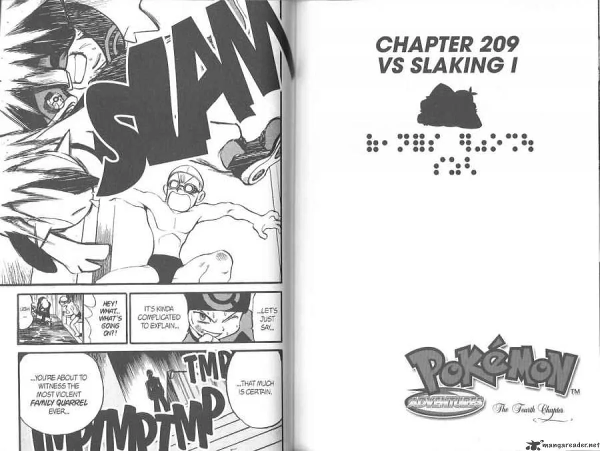Pokemon Adventures Chapter 208 page 7