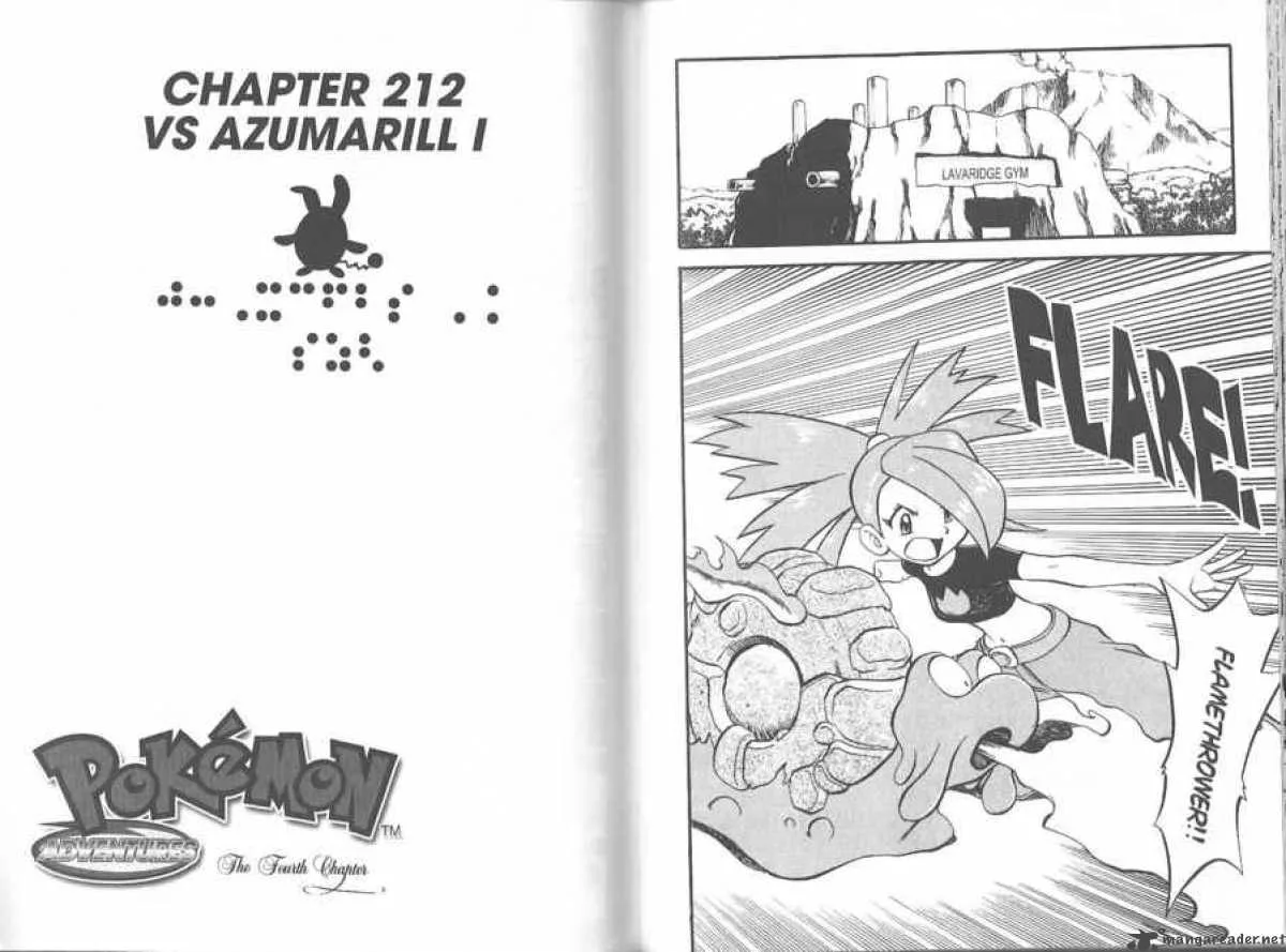 Pokemon Adventures Chapter 212 page 1